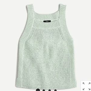 J crew sweater tank